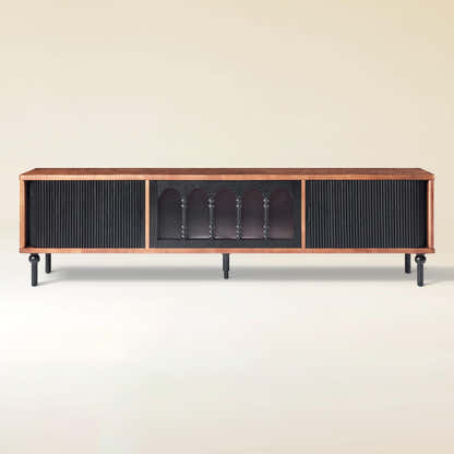 Marais Oak Media Console 78"