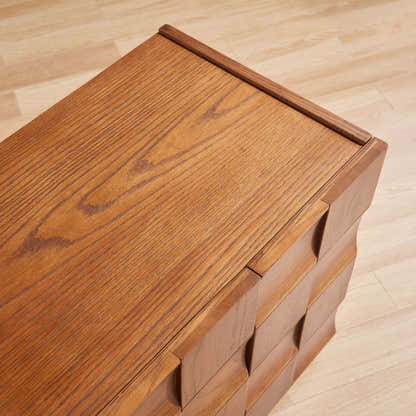 Terra Cube Emboss  Media Console 71”