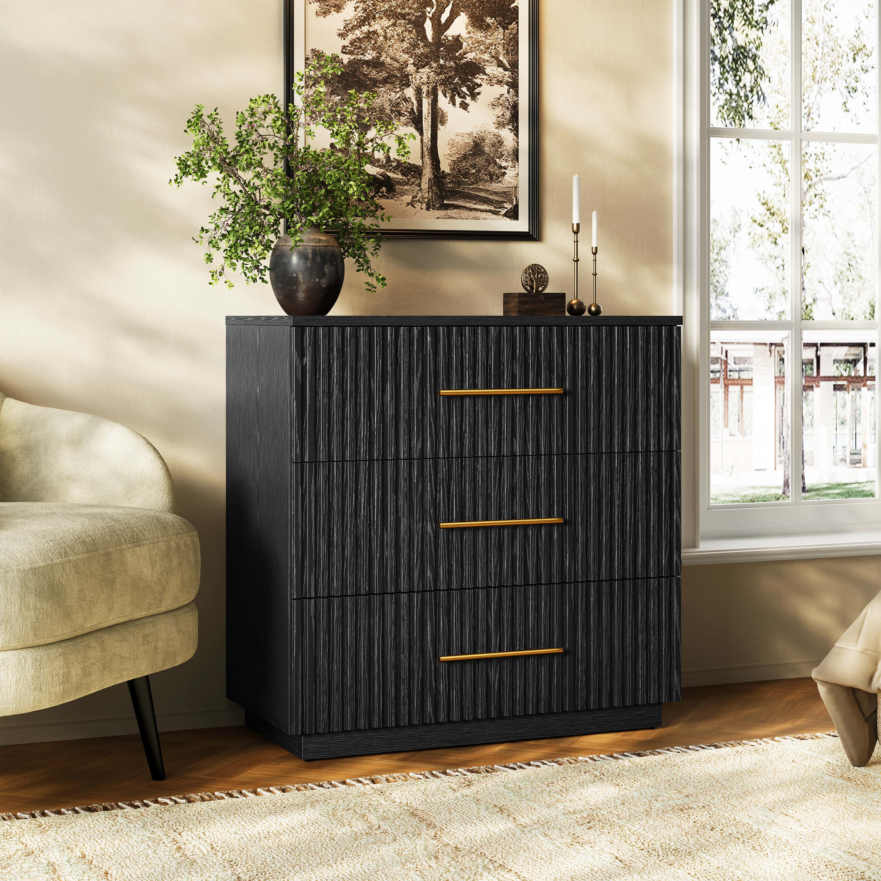 Holt 32" Oak Drawer Chest