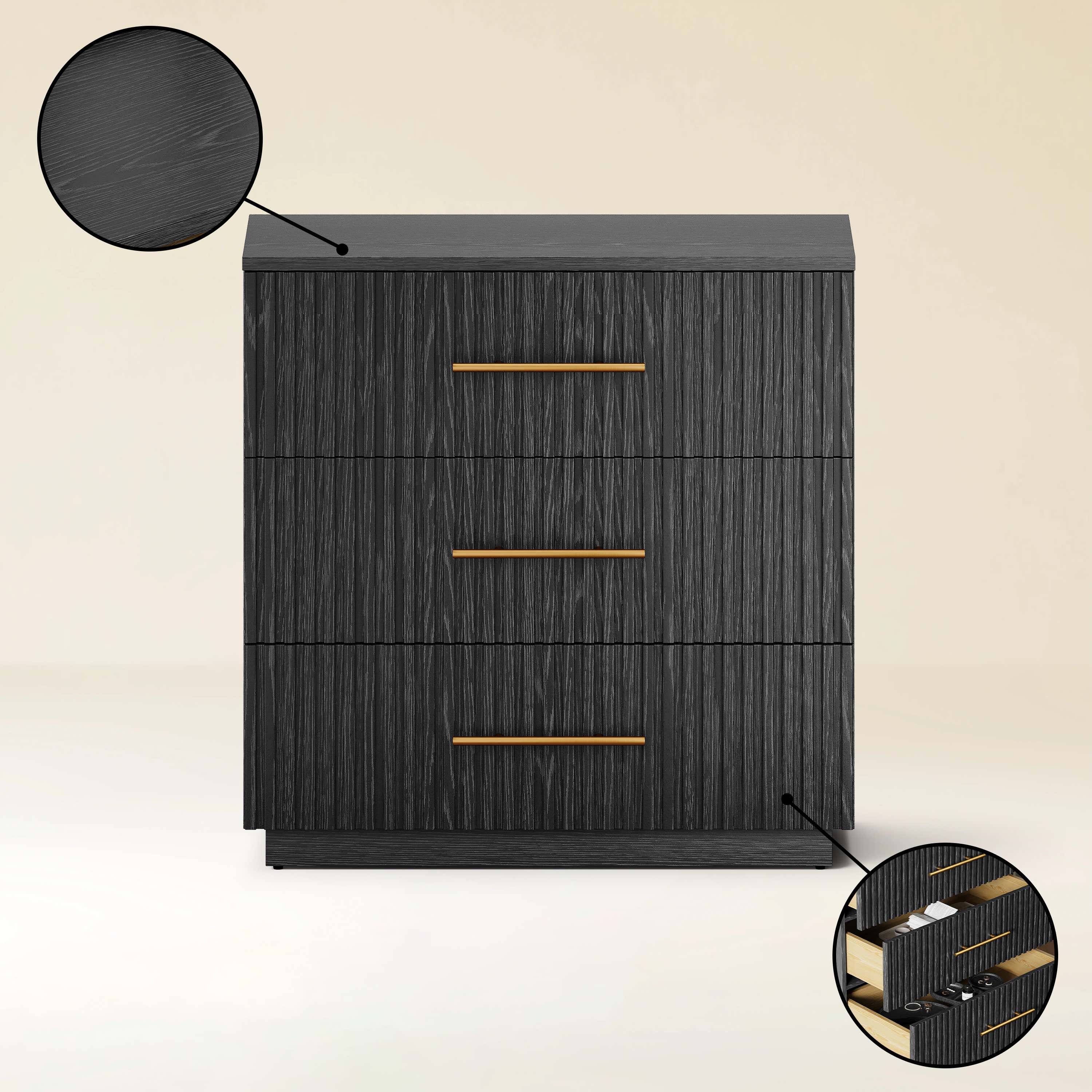 Holt 32" Oak Drawer Chest