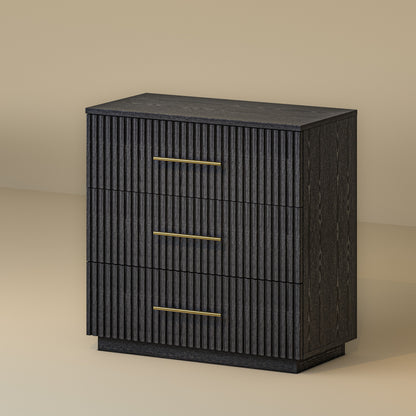 Holt Oak Modular Media Console (Set of 3)