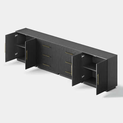 Holt Oak Modular Media Console (Set of 4)