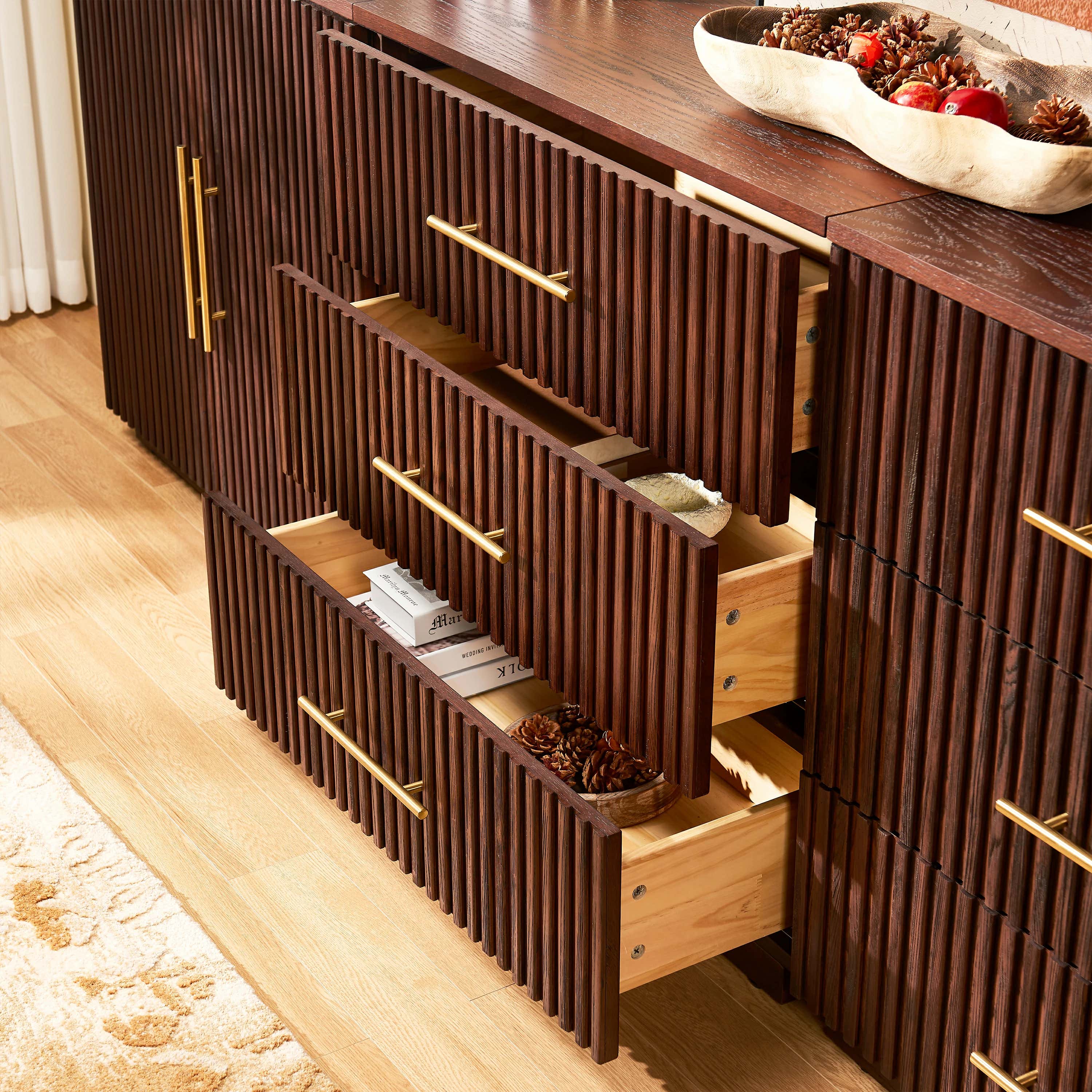 Holt Oak Modular Media Console (Set of 4)