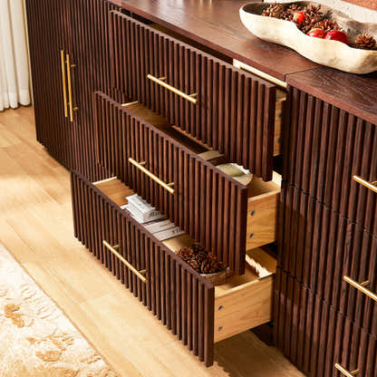 Holt Oak Modular Media Console (Set of 4)