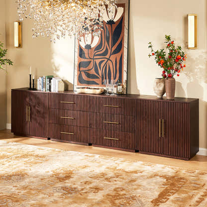 Holt Oak Modular Media Console (Set of 4)