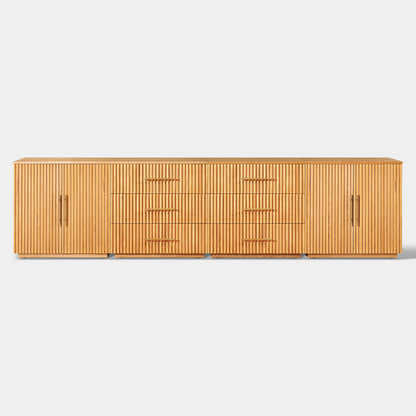 Holt Oak Modular Media Console (Set of 4)