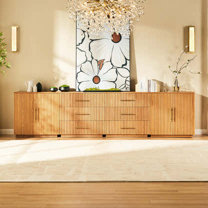 Holt Oak Modular Media Console (Set of 4)