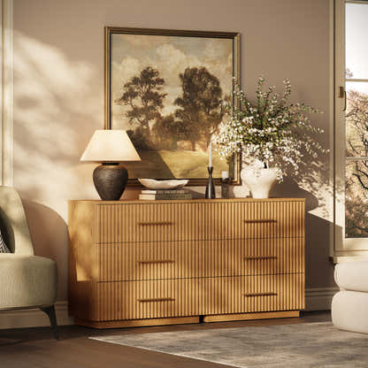 Holt 32" Oak Drawer Chest