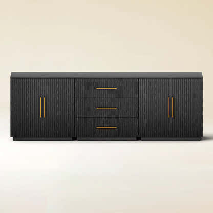 Holt Oak Modular Media Console (Set of 3)