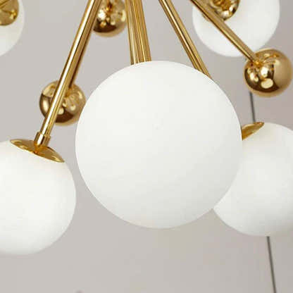 Asterion Glass Starburst Chandelier 39"D