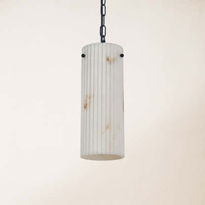 Luminare Resin Fluted Pendant 5"