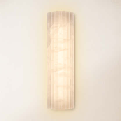 Luminare Resin Fluted Wall Sconce 5"
