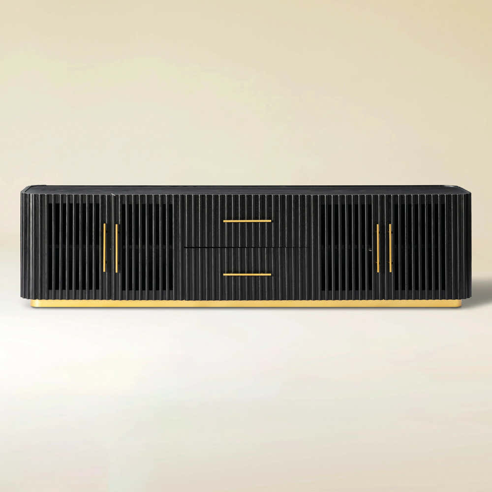 Holton Oak Media Console 94"W