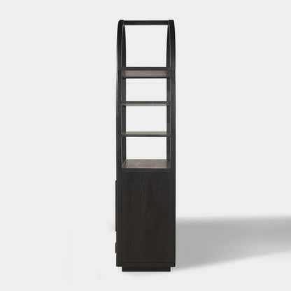 Alvar Arched Bookcase with Cabinet