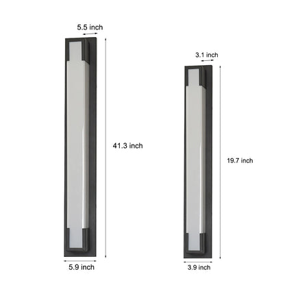 Cosmolume Rectangular Outdoor Wall Light