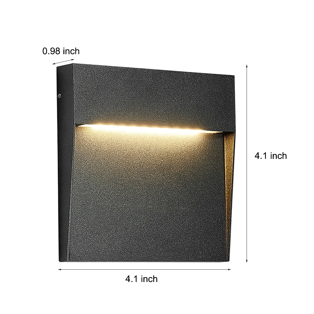 Aegisray Square LED Outdoor Wall Light