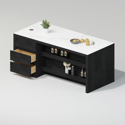 Carey Kitchen Island 71"