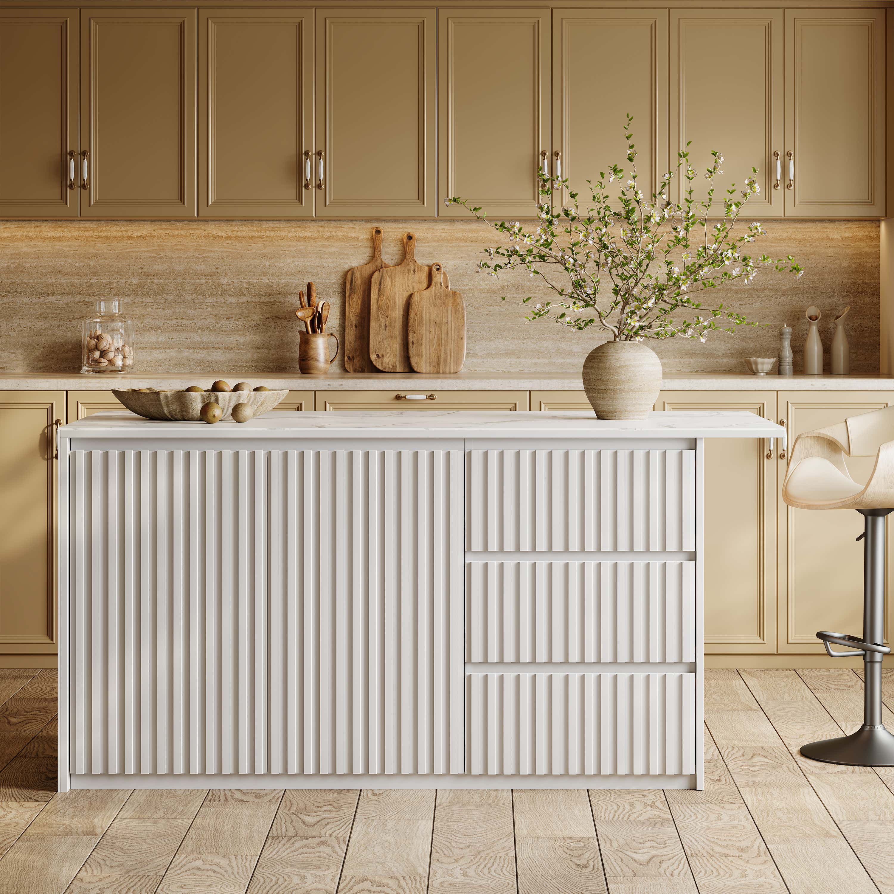 Nare Kitchen Island 180cm W