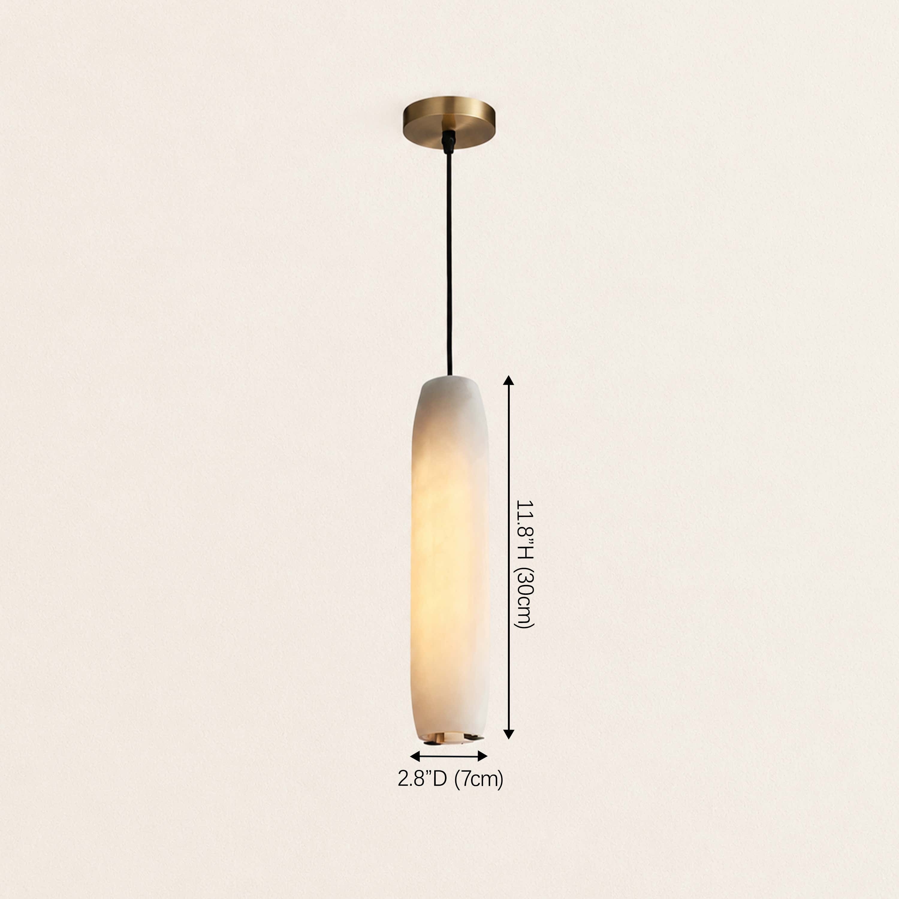 Seravelle Alabaster Pendant