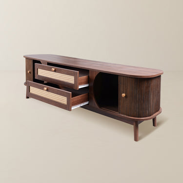 MARIS RATTAN MEDIA CONSOLE 64"