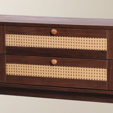 MARIS RATTAN MEDIA CONSOLE 64"