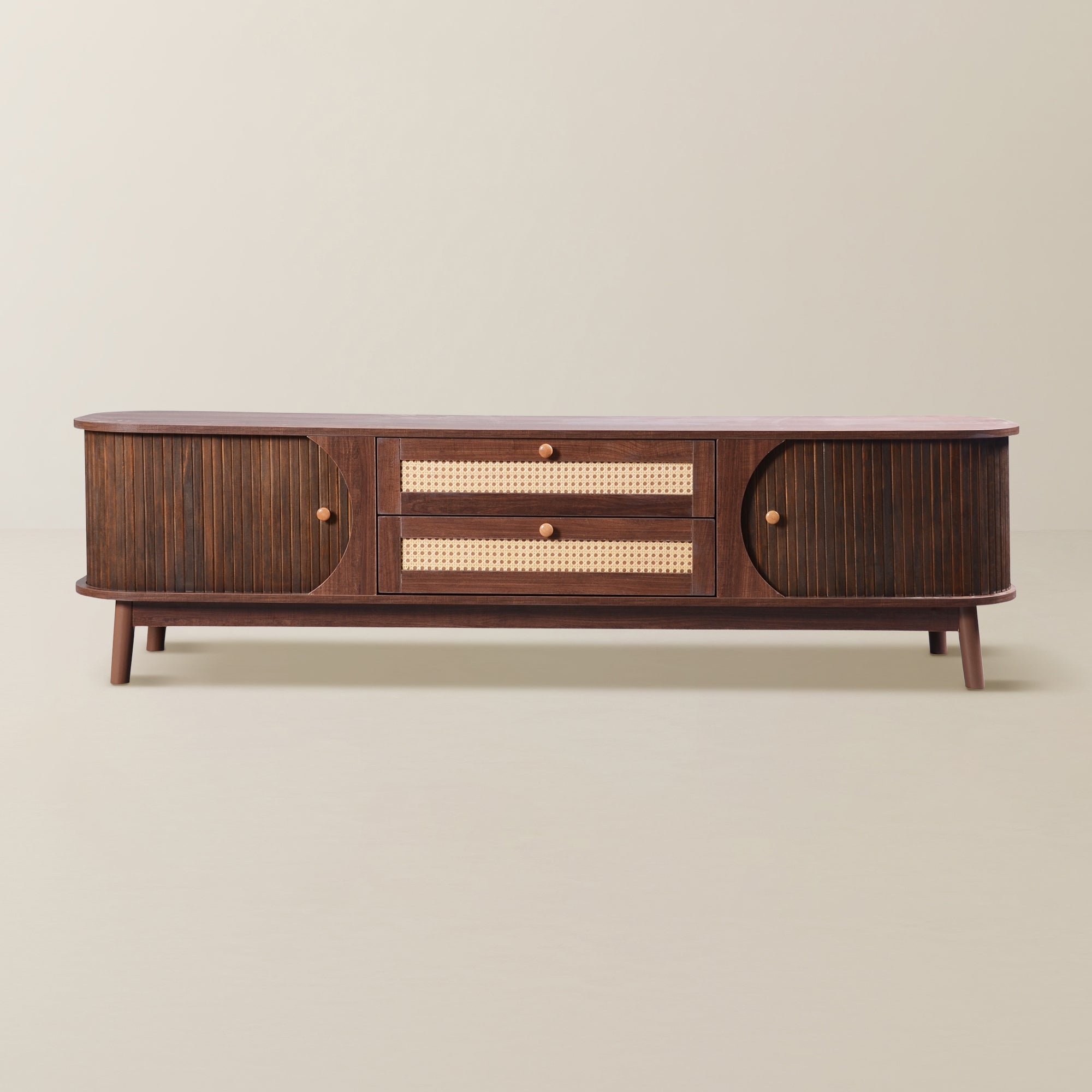 MARIS RATTAN MEDIA CONSOLE 64"