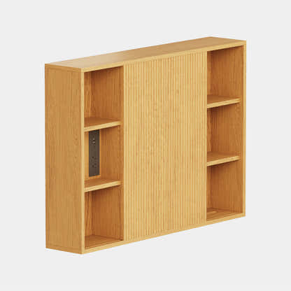 Isla Oak Bathroom Wall Mirror 36"