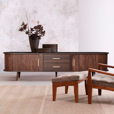 Maris Mid-Century Media Console 70.8"