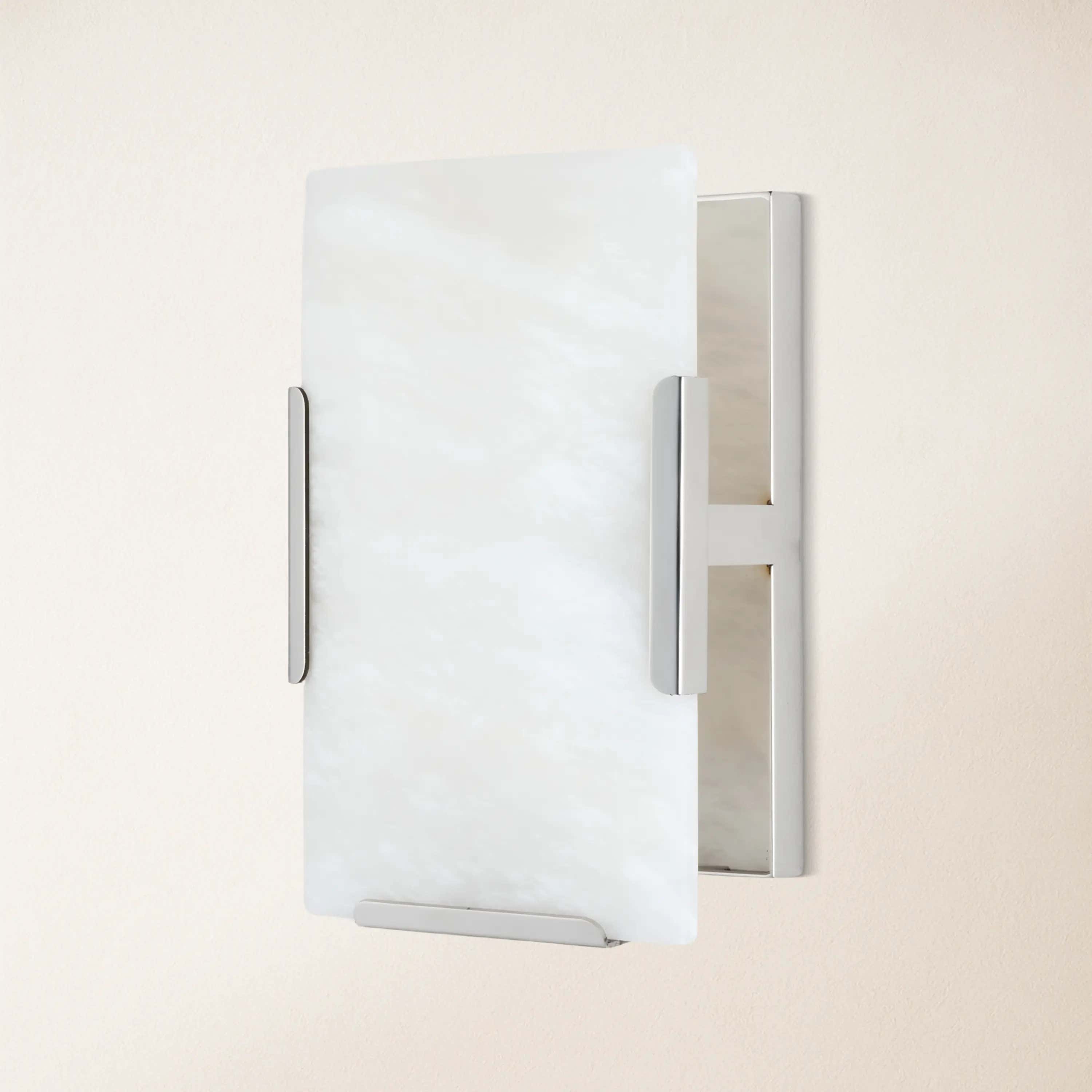 Maris Alabaster Wall Sconce 10"H