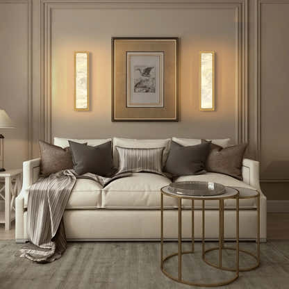 Mintreux Alabaster Wall Sconces 20"H