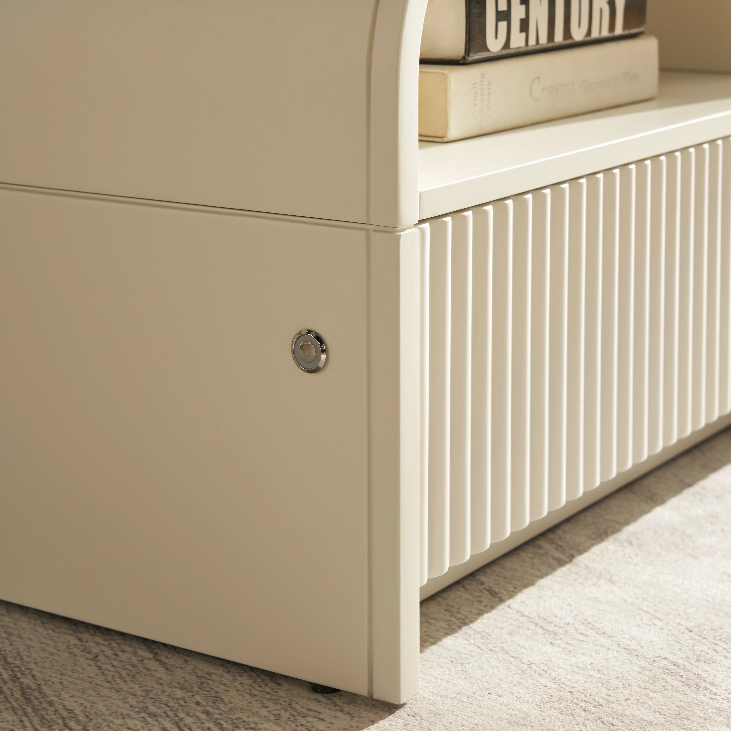 Naru Media Console and Coffee Table Set