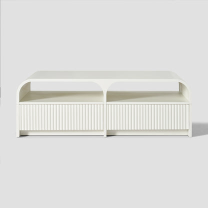 Naru Media Console and Coffee Table Set
