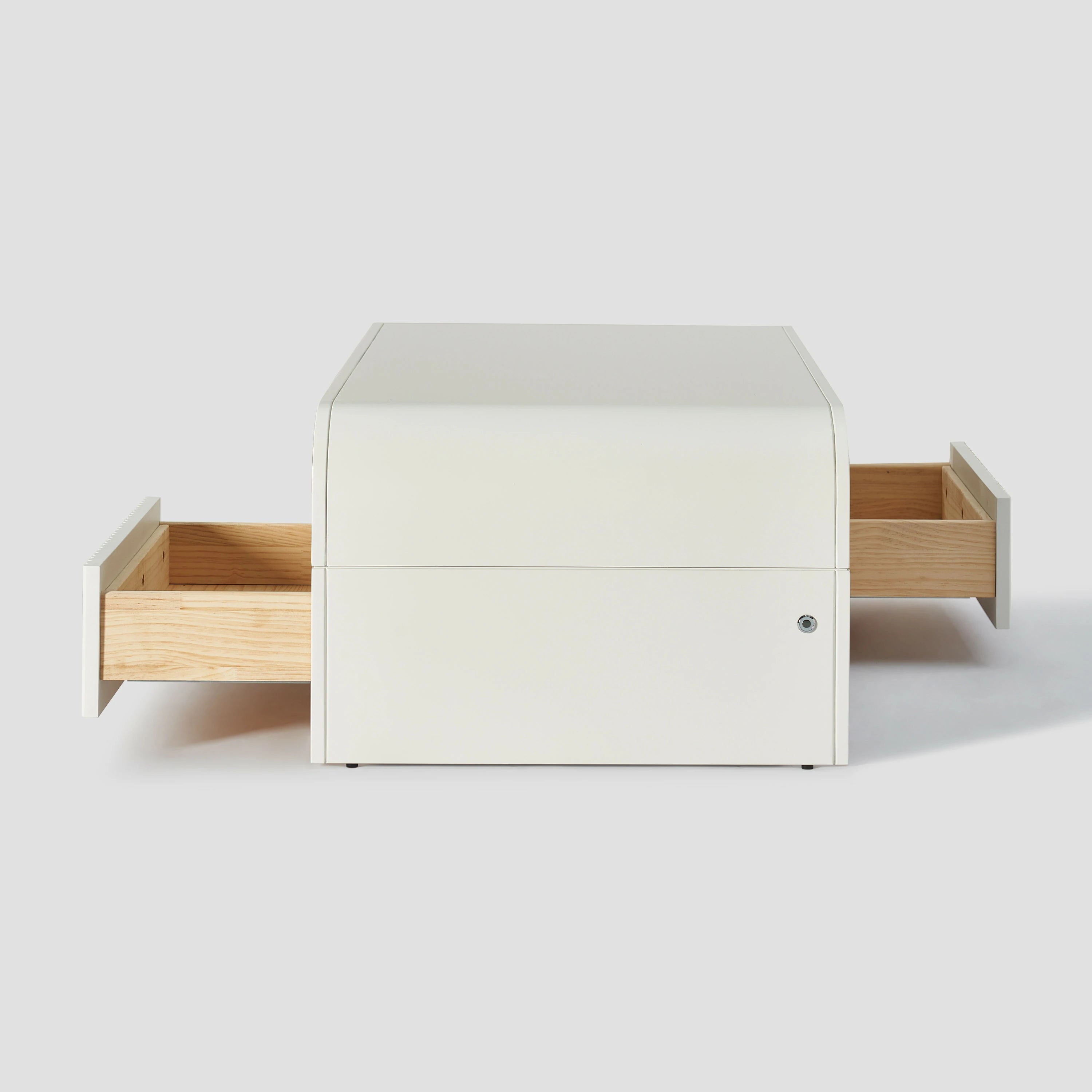 Naru Media Console and Coffee Table Set