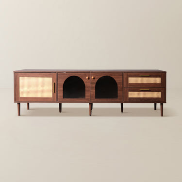 Nelo Rattan-inspired Media Console 70"