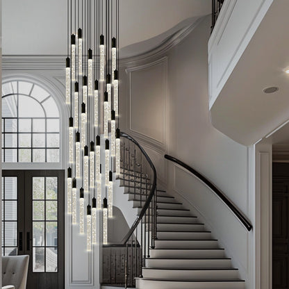 Nova Cascade High Ceiling Chandelier 20"D