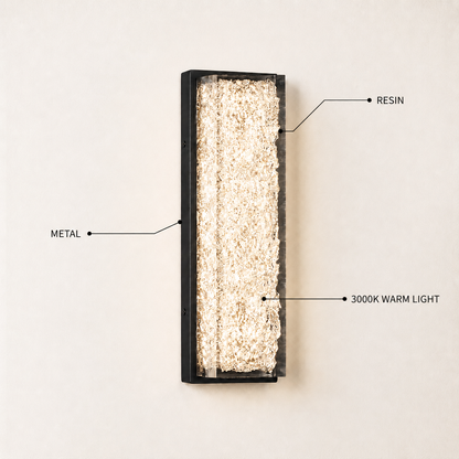 Astris Linear Resin Wall Sconce