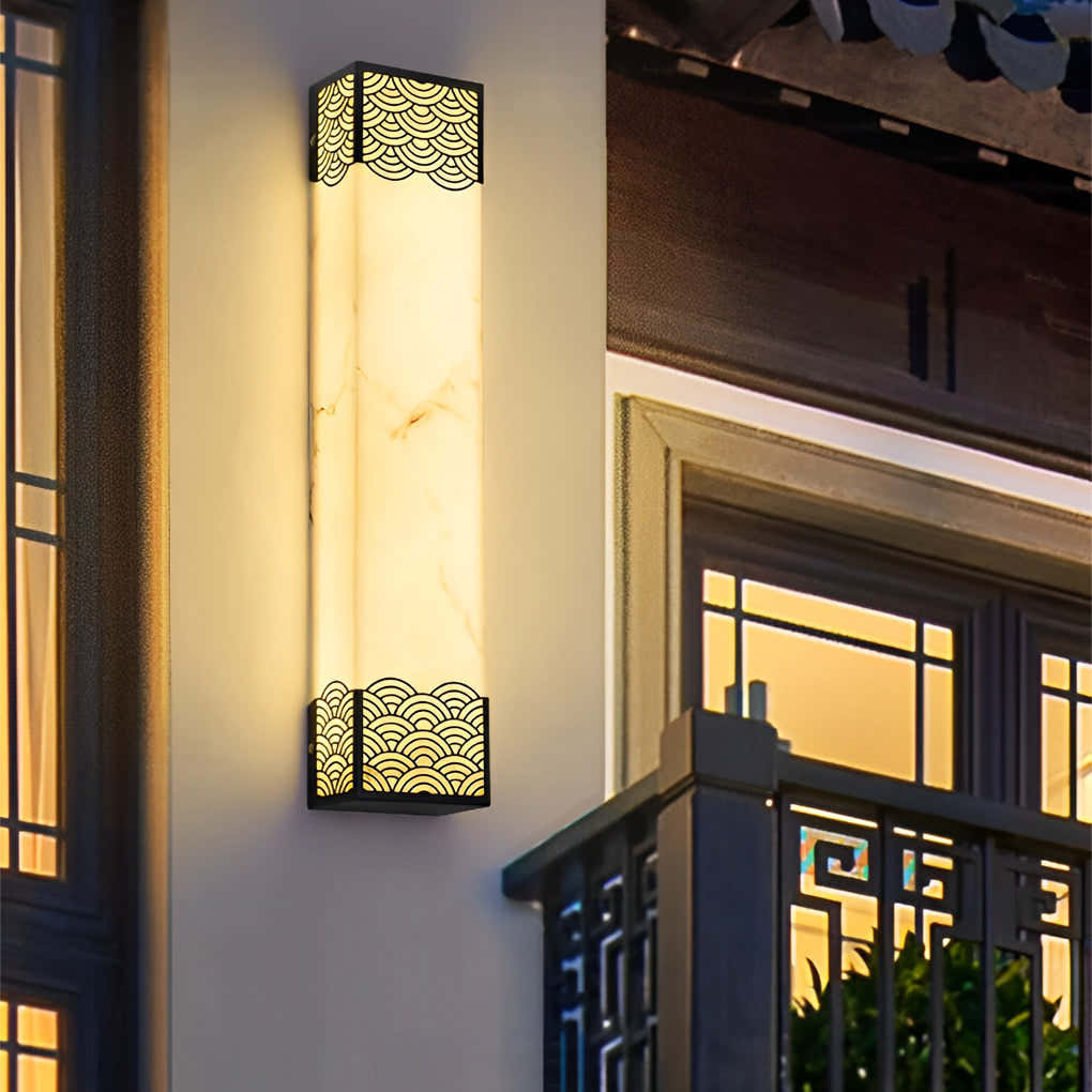 Omniguard Resin Rectangular Outdoor Wall Light