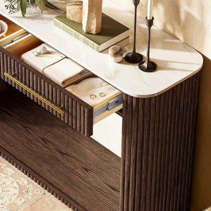 Riley Sintered Stone Console Table 47"W