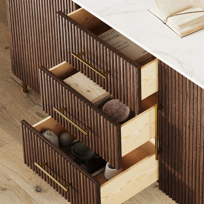 Riley Oak Sideboard 67"W