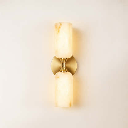 Axis Resin Alabaster Texture Wall Sconce 14"H