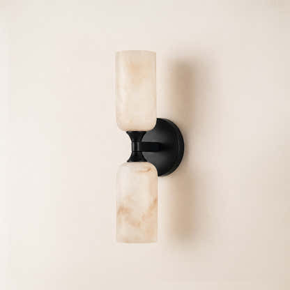 Axis Resin Alabaster Texture Wall Sconce 14"H