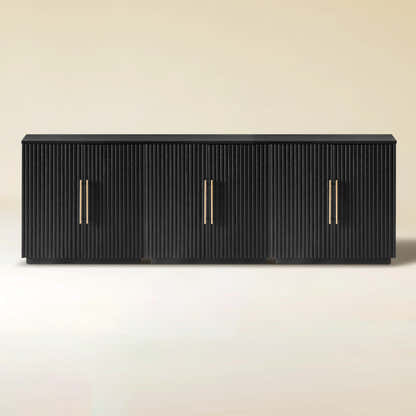 Holt 95″ Solid Oak Console(Set of 3)