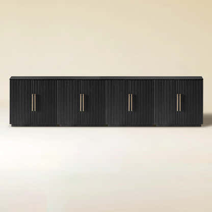 Holt 126″ Solid Oak Console(Set of 4)