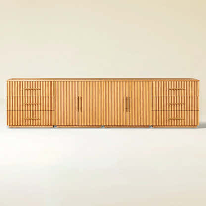 Holt Oak Modular Media Console (Set of 4)