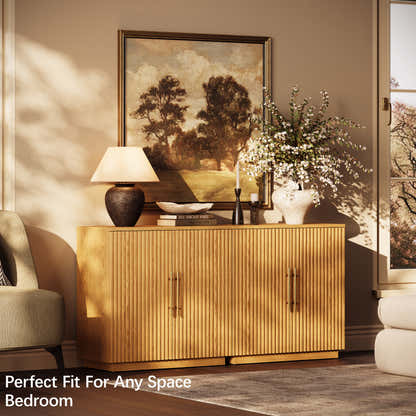 Holt 63″ Solid Oak Console(Set of 2)