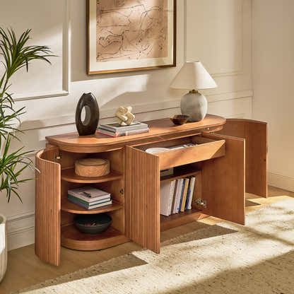 Ewan Oak Sideboard 63"