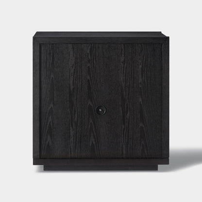 Alvar Arched 31.5″  Oak Storage Cabinet