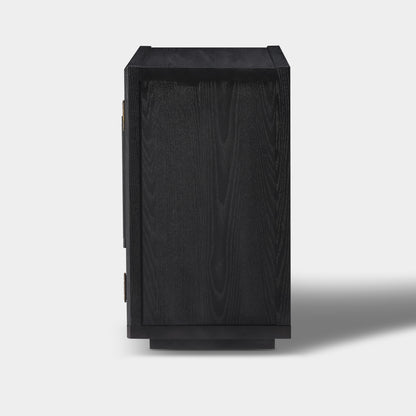 Alvar Arched 31.5″  Oak Storage Cabinet