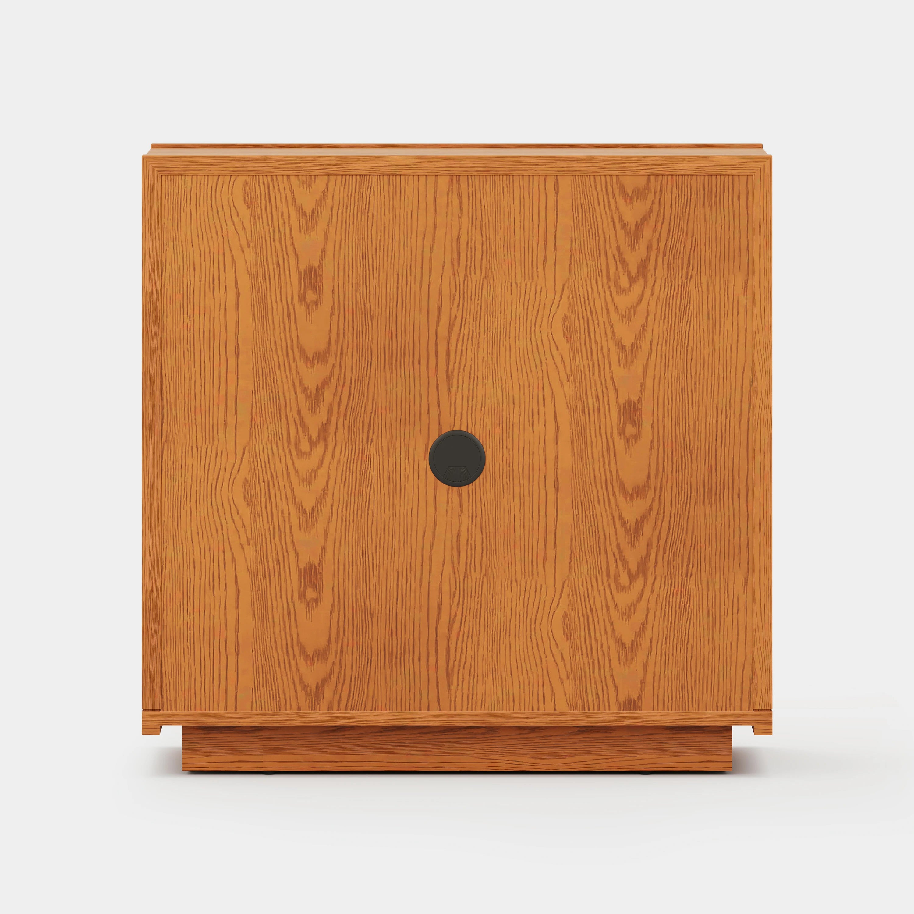 Alvar Arched 32″  Oak Storage Cabinet