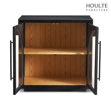 Alvar Arched 94.5″ Oak Modular Media Console(Set of 3)